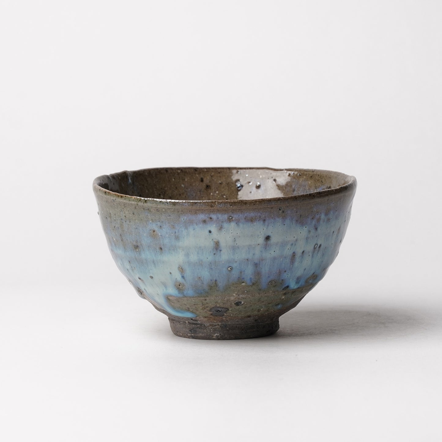Takeryo Kawaguchi Chawan Rice Bowl Ash Glaze
