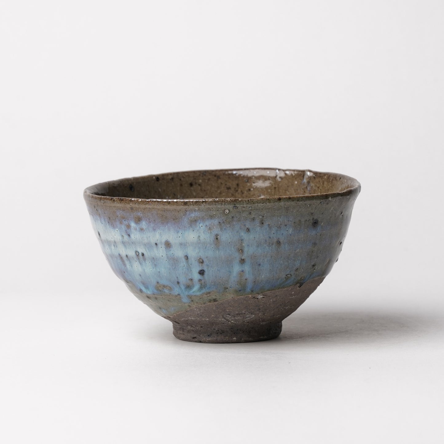 Takeryo Kawaguchi Chawan Rice Bowl Ash Glaze