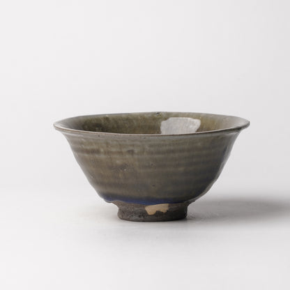 Takeryo Kawaguchi Chawan Rice Bowl Ash Glaze