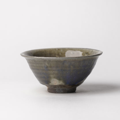 Takeryo Kawaguchi Chawan Rice Bowl Ash Glaze