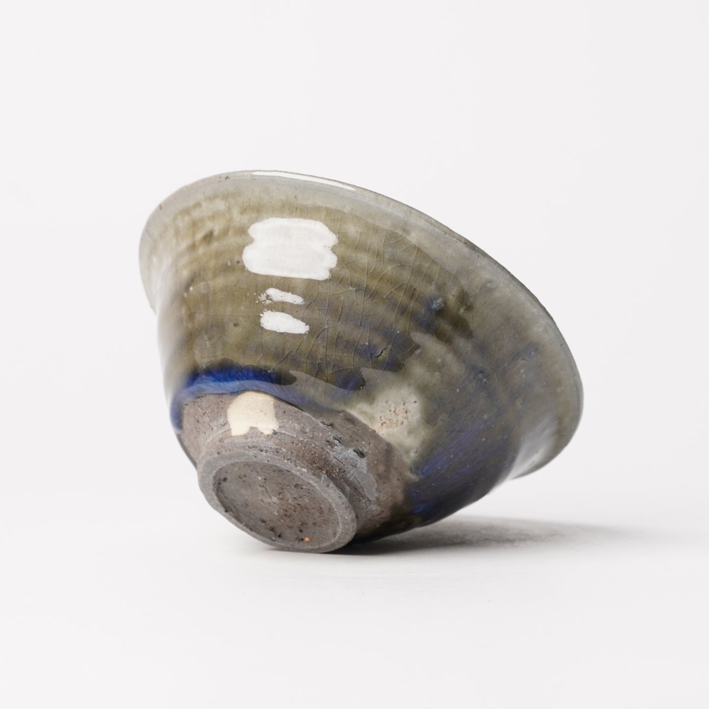 Takeryo Kawaguchi Chawan Rice Bowl Ash Glaze
