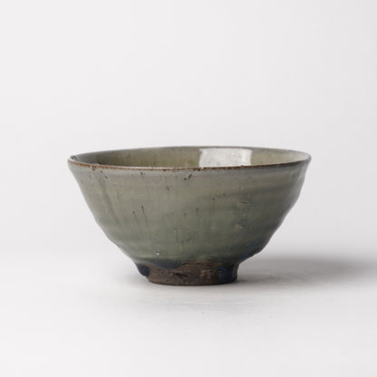 Takeryo Kawaguchi Chawan Rice Bowl Ash Glaze