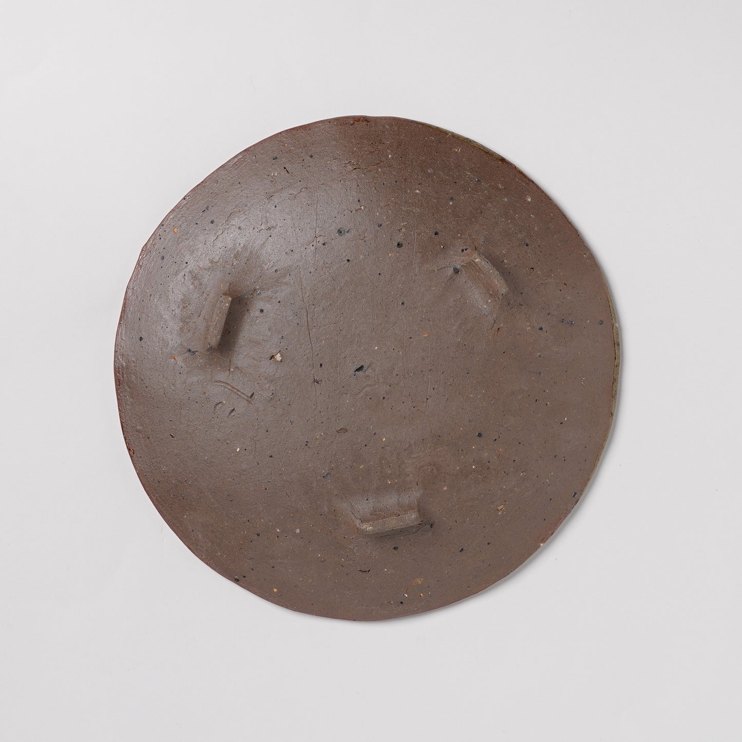 Takeryo Kawaguchi Mishima Plate Ash Glaze