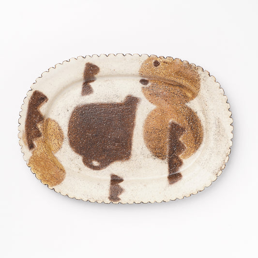 Kyoko Jishage Oval Plate