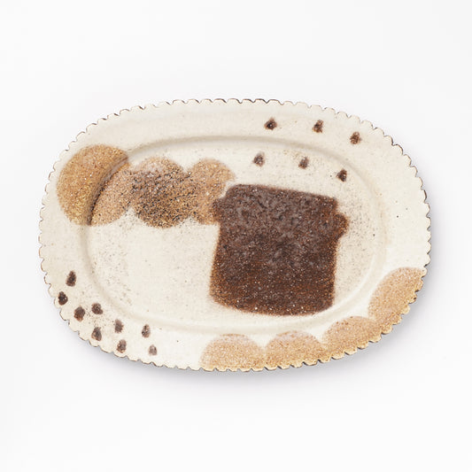 Kyoko Jishage Oval Plate