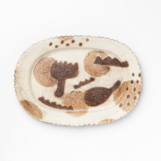 Kyoko Jishage Oval Plate