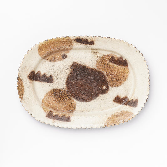 Kyoko Jishage Oval Plate