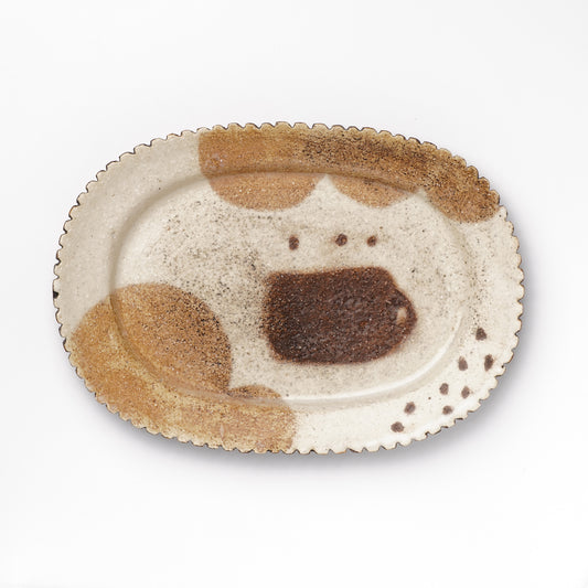 Kyoko Jishage Oval Plate