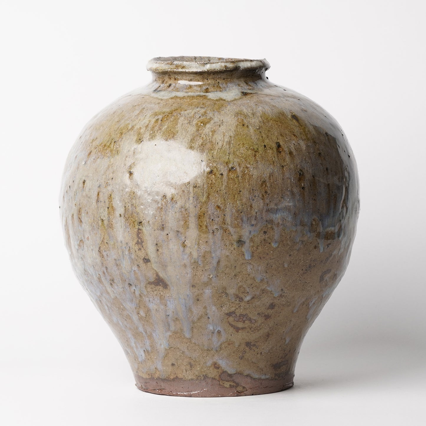 Takeryo Kawaguchi Large Vase Ash Glaze