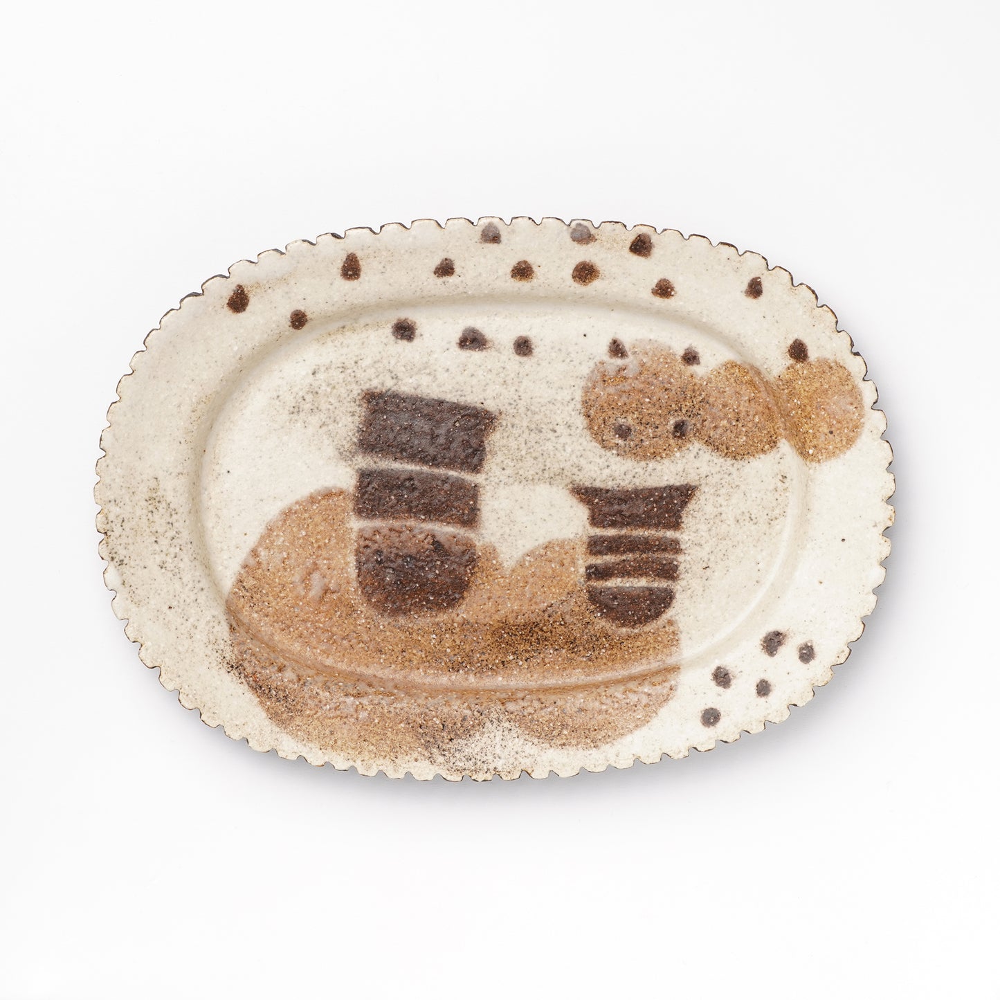 Kyoko Jishage Oval Plate