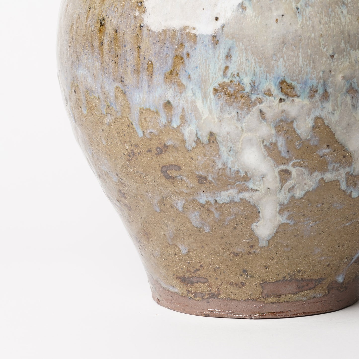Takeryo Kawaguchi Large Vase Ash Glaze