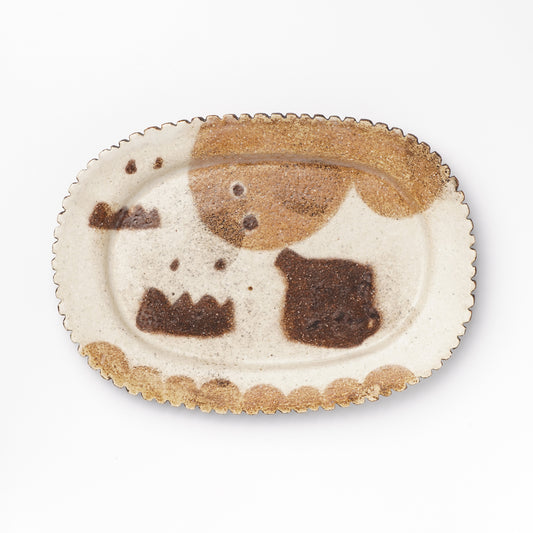 Kyoko Jishage Oval Plate