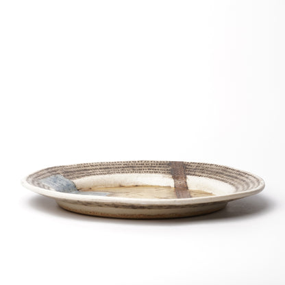 Kyoko Jishage Large Rim Dinner Plate