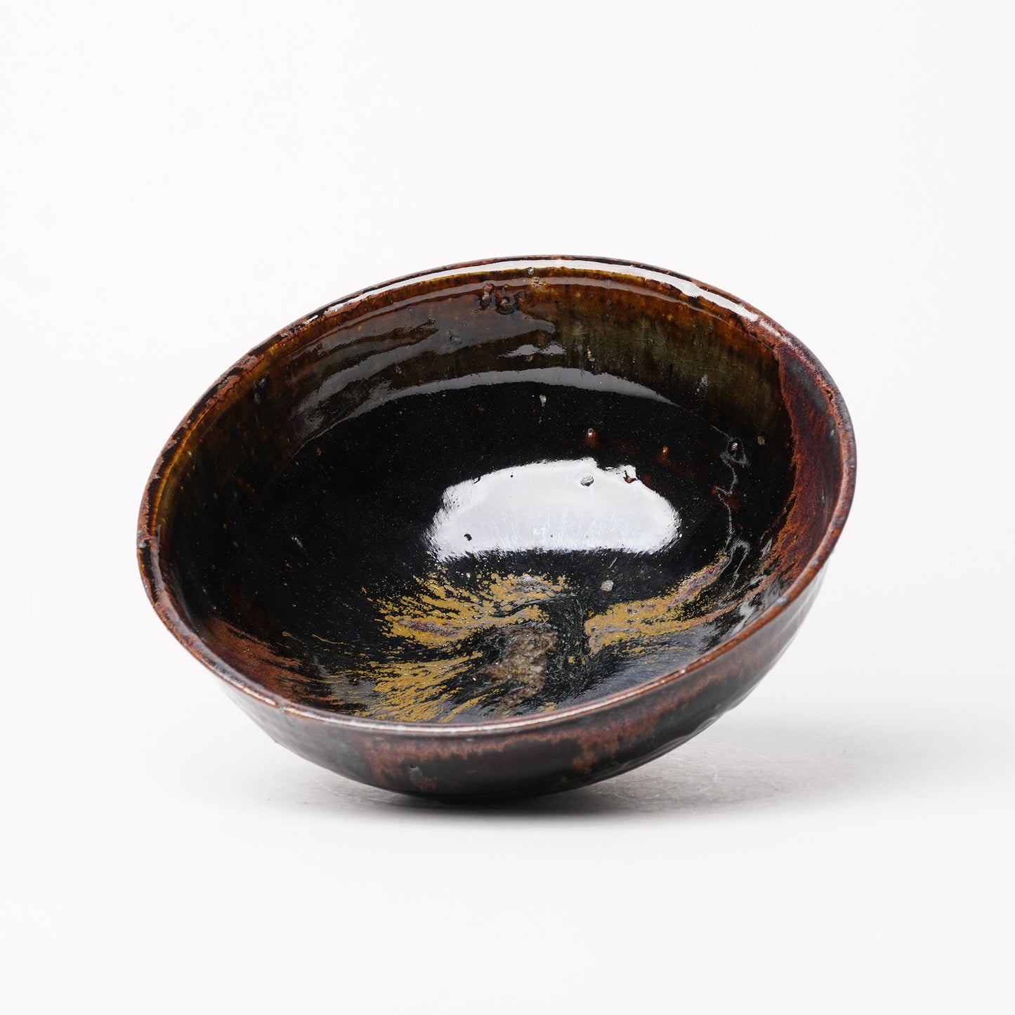 Takeryo Kawaguchi Bowl Iron Glaze