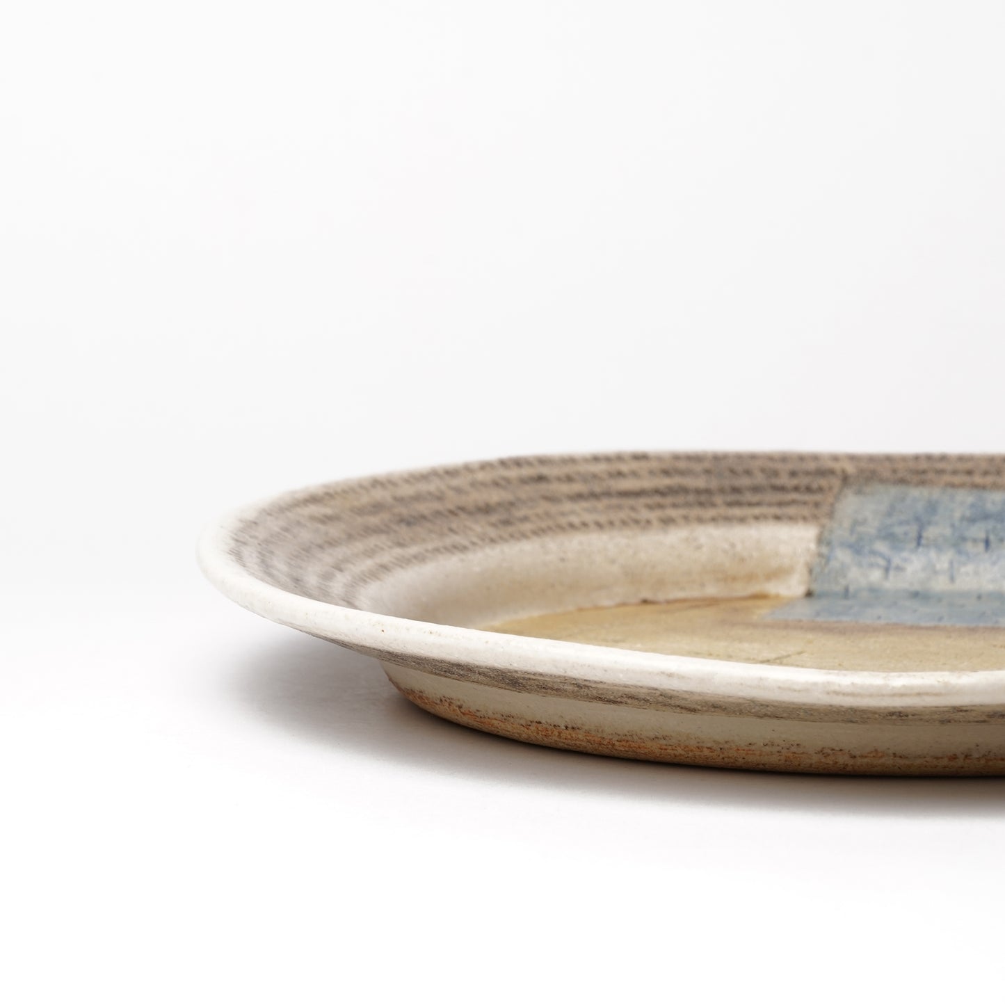 Kyoko Jishage Large Rim Dinner Plate