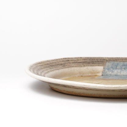 Kyoko Jishage Large Rim Dinner Plate