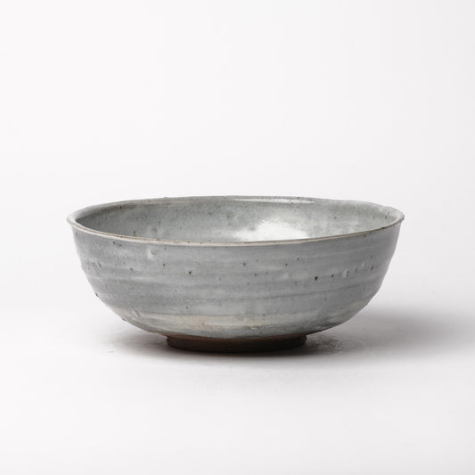 Takeryo Kawaguchi Hakeme Bowl Ash Glaze