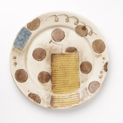 Kyoko Jishage Large Rim Dinner Plate