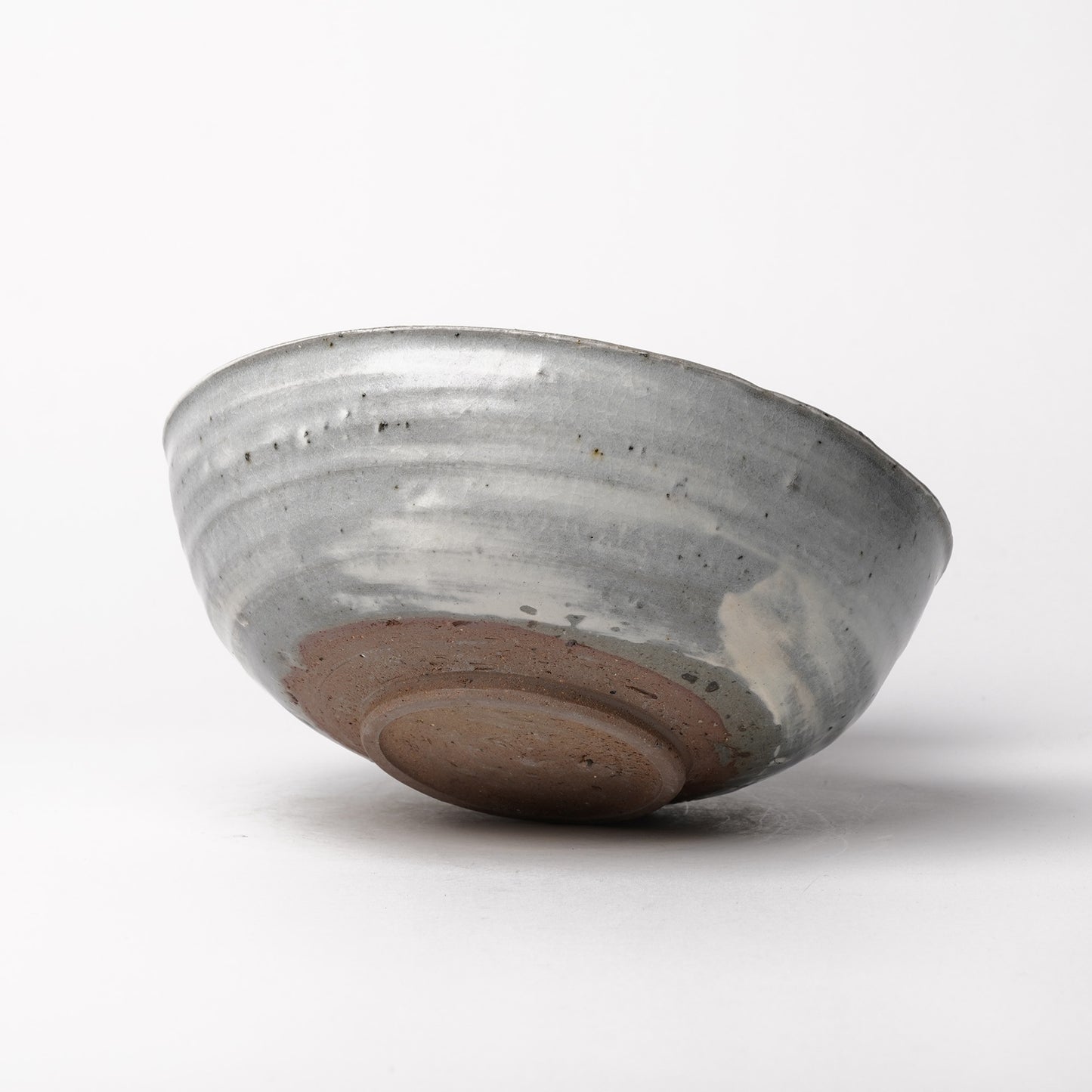 Takeryo Kawaguchi Hakeme Bowl Ash Glaze