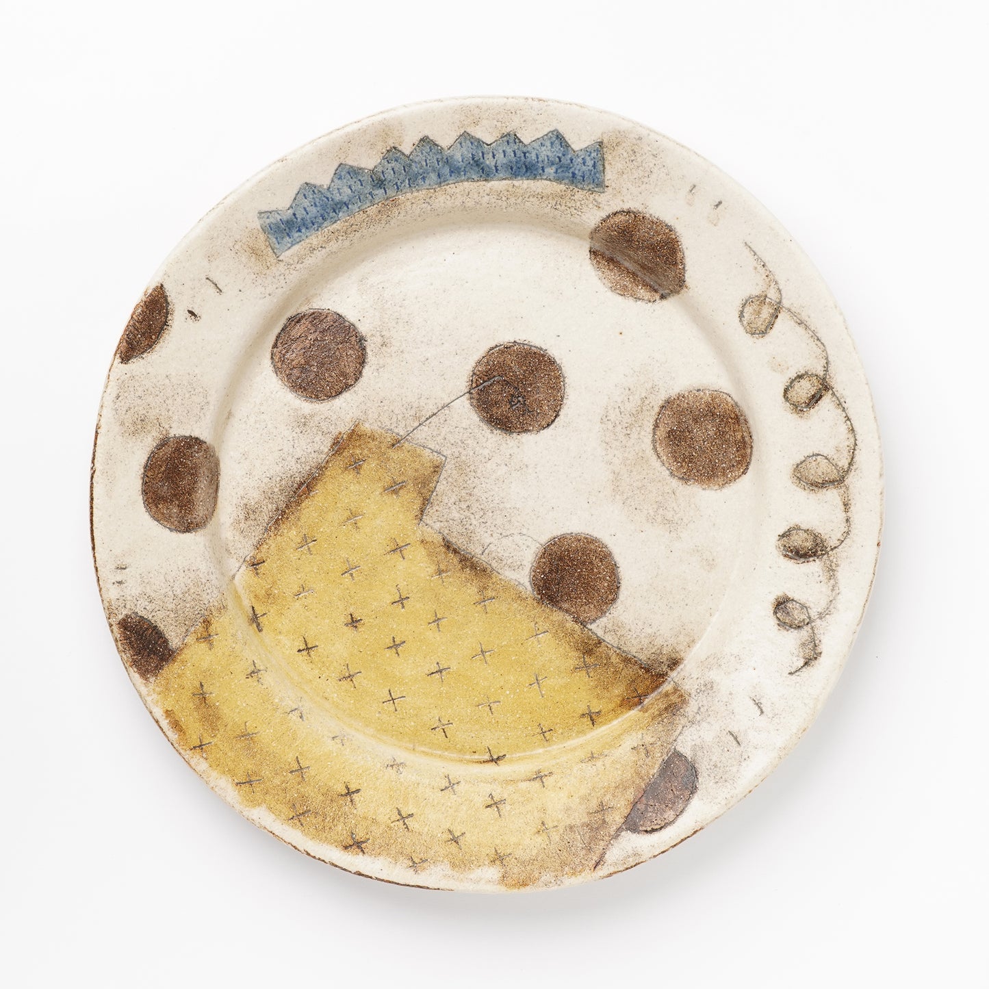Kyoko Jishage Large Rim Dinner Plate