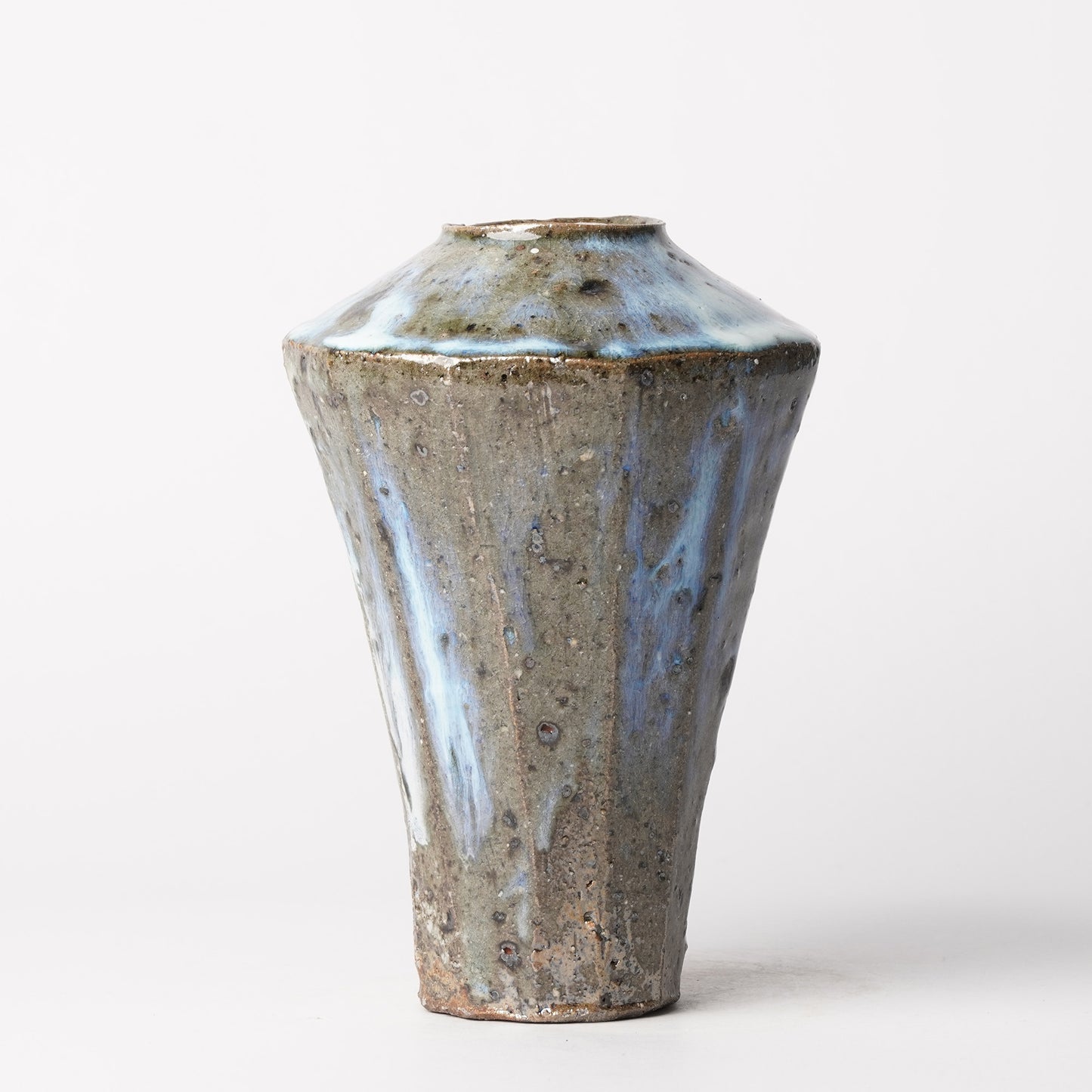 Takeryo Kawaguchi Vase Ash Glaze