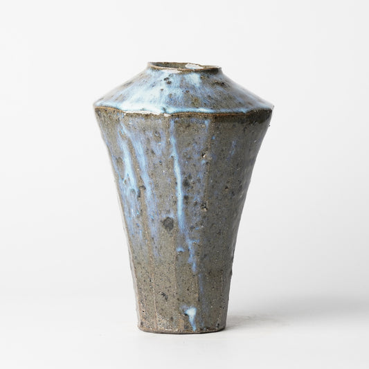 Takeryo Kawaguchi Vase Ash Glaze