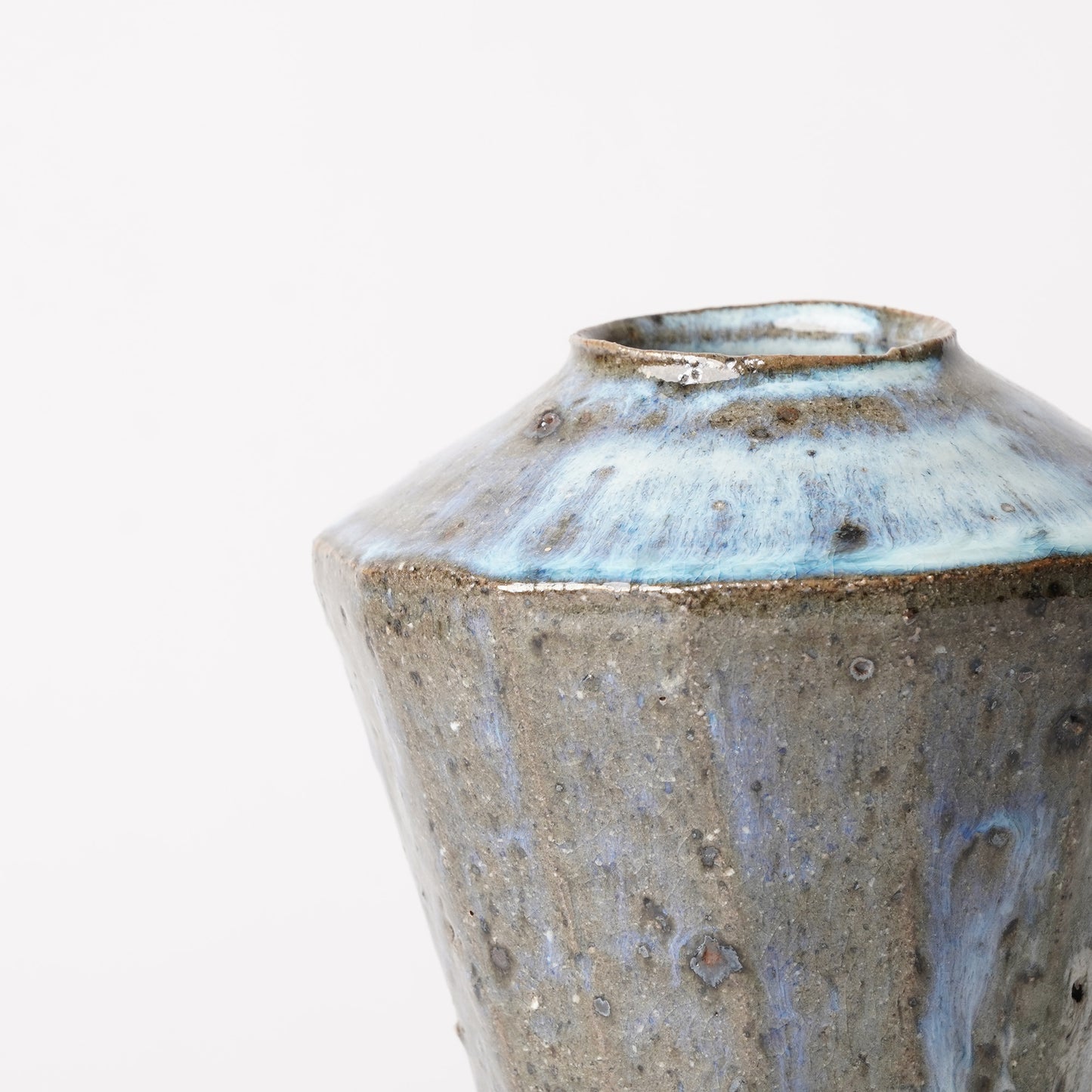 Takeryo Kawaguchi Vase Ash Glaze