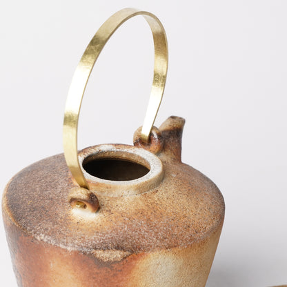 Mutsumi Ohashi Yakishime Tea Pot