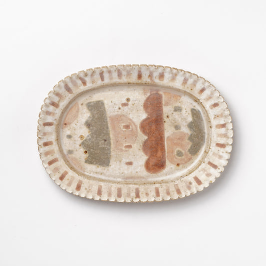 Kyoko Jishage Oval Plate