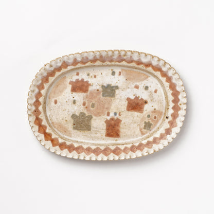 Kyoko Jishage Oval Plate