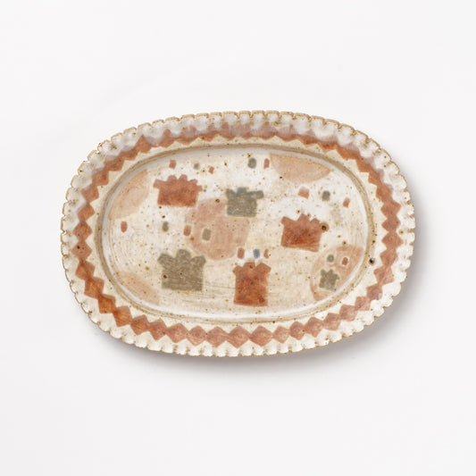 Kyoko Jishage Oval Plate