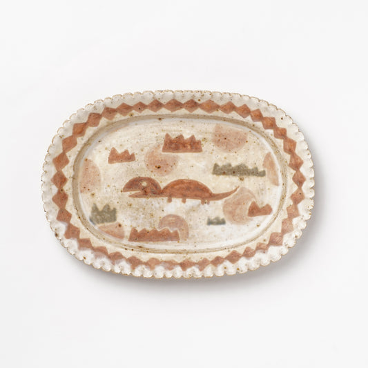 Kyoko Jishage Oval Plate