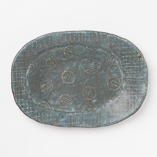 Kyoko Jishage Large Oval Plate