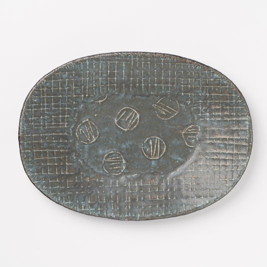 Kyoko Jishage Large Oval Plate