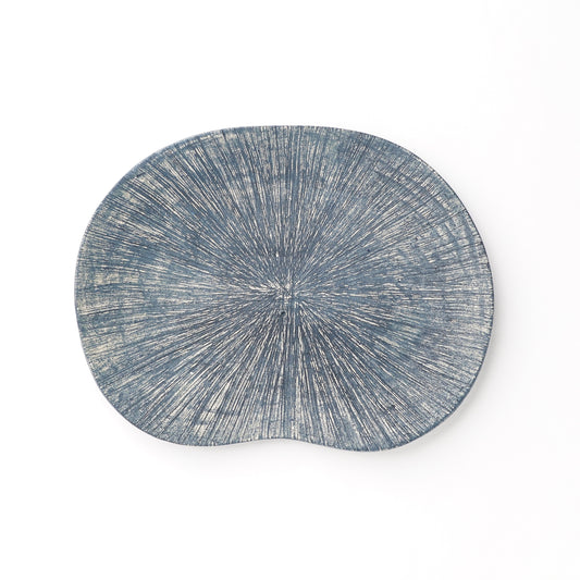 Nobuko Konno Coral Leaf Plate