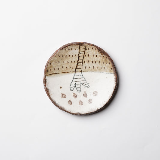 Kyoko Jishage Small Round Plate