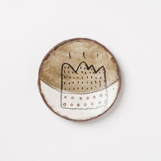 Kyoko Jishage Small Round Plate
