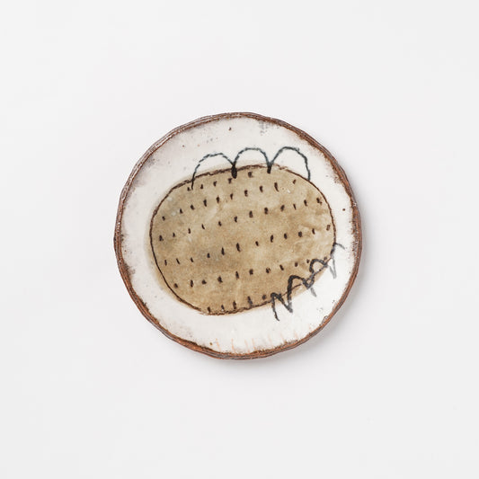 Kyoko Jishage Small Round Plate
