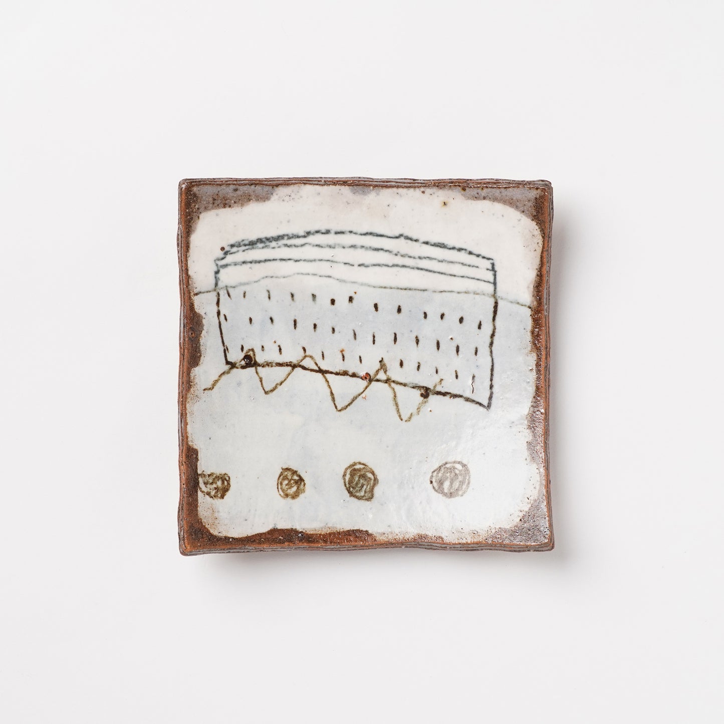 Kyoko Jishage Small Square Plate