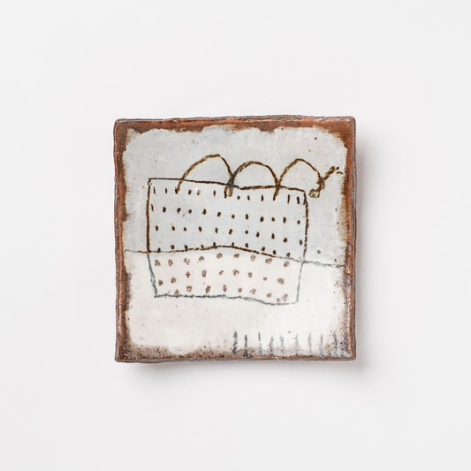 Kyoko Jishage Small Square Plate