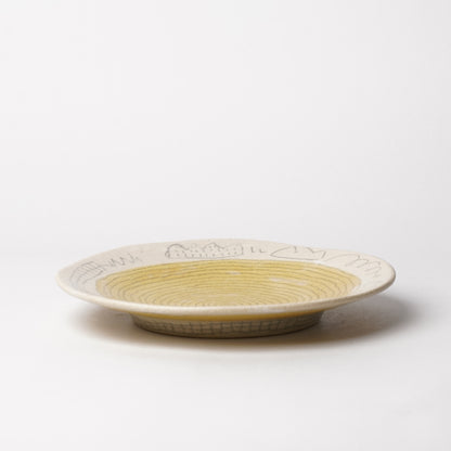 Kyoko Jishage Round Plate