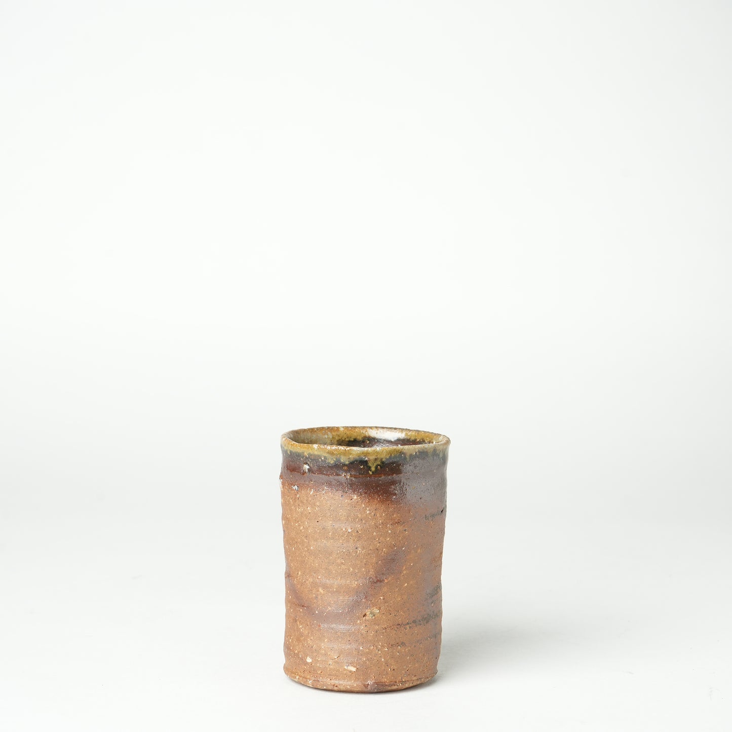 Ichiro Mori Yunomi Tea Cup Bizen Woodfired