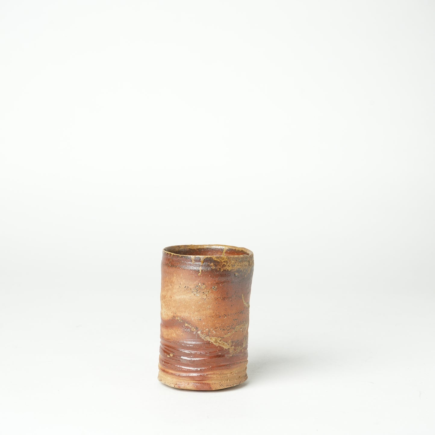 Ichiro Mori Yunomi Tea Cup Bizen Woodfired