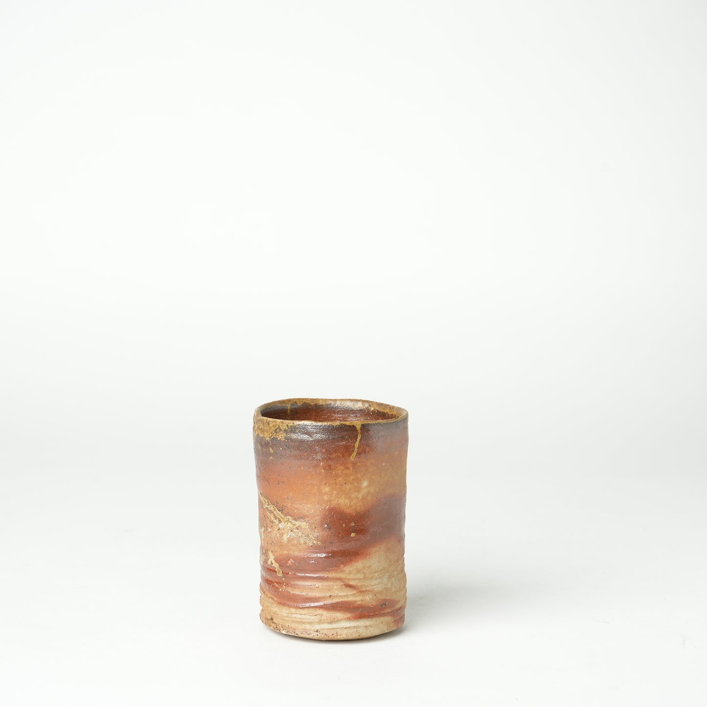 Ichiro Mori Yunomi Tea Cup Bizen Woodfired