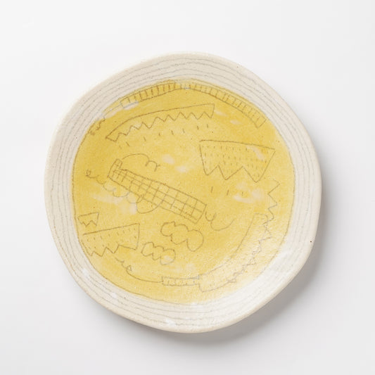Kyoko Jishage Round Plate