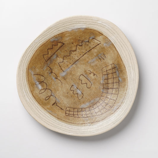 Kyoko Jishage Round Plate