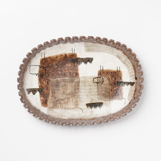 Kyoko Jishage Large Oval Plate