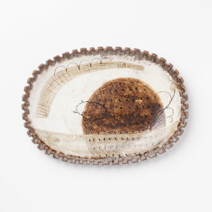 Kyoko Jishage Large Oval Plate