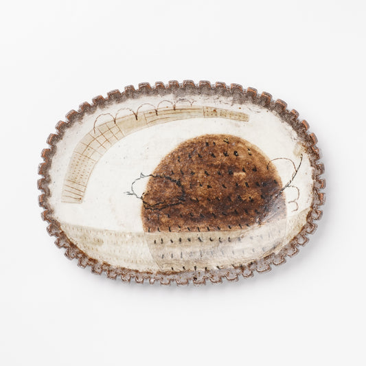 Kyoko Jishage Large Oval Plate