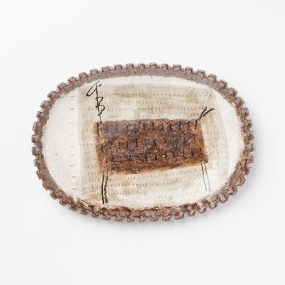 Kyoko Jishage Large Oval Plate